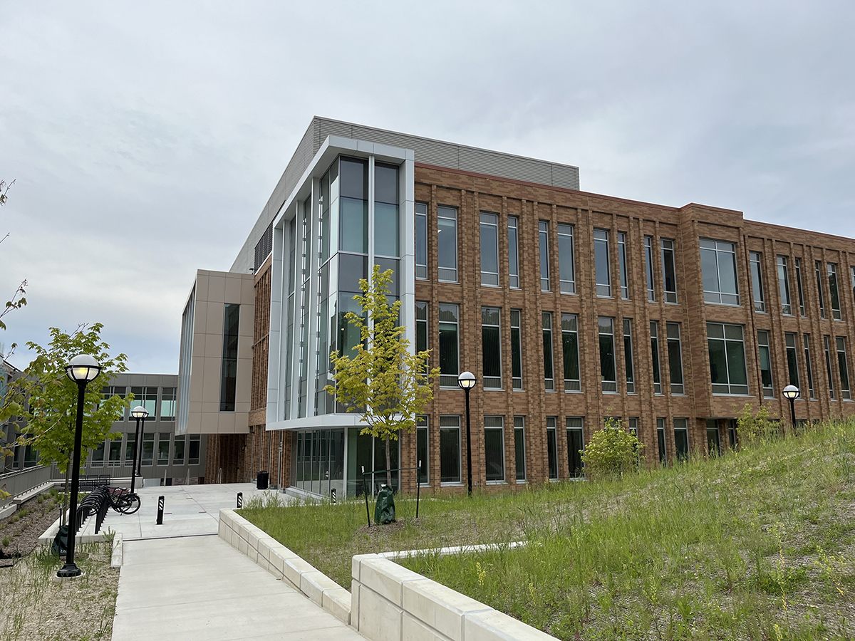 north view of Leinweber Building